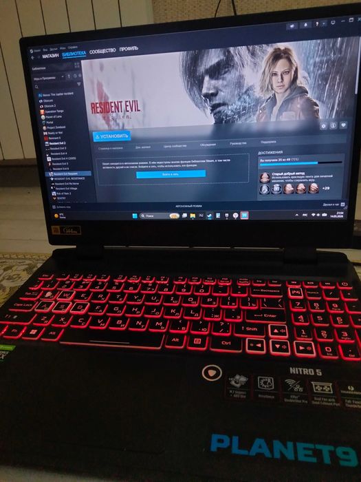 Продается игровой ноутбук!