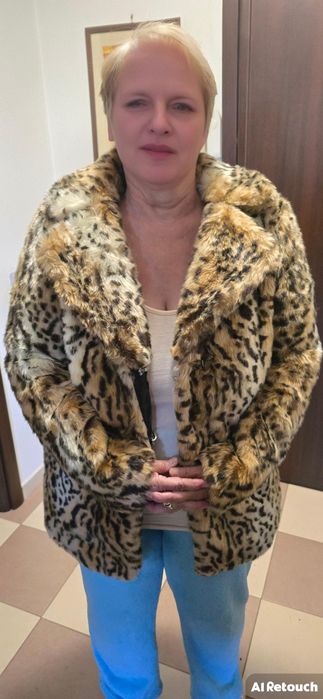 De Vânzare Cojoc Animal Print H&M (Ecologica)