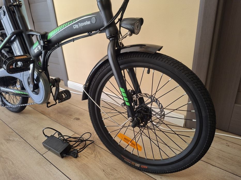 Bicicletă electrică pliabilă MYRIA City Traveller MC3 - 20" / 250W Motor - 36V/10.5Ah Battery- Ca Nouă!