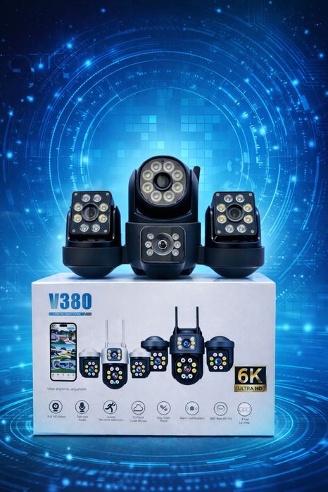 Камера видеонаблюдения V380 6K