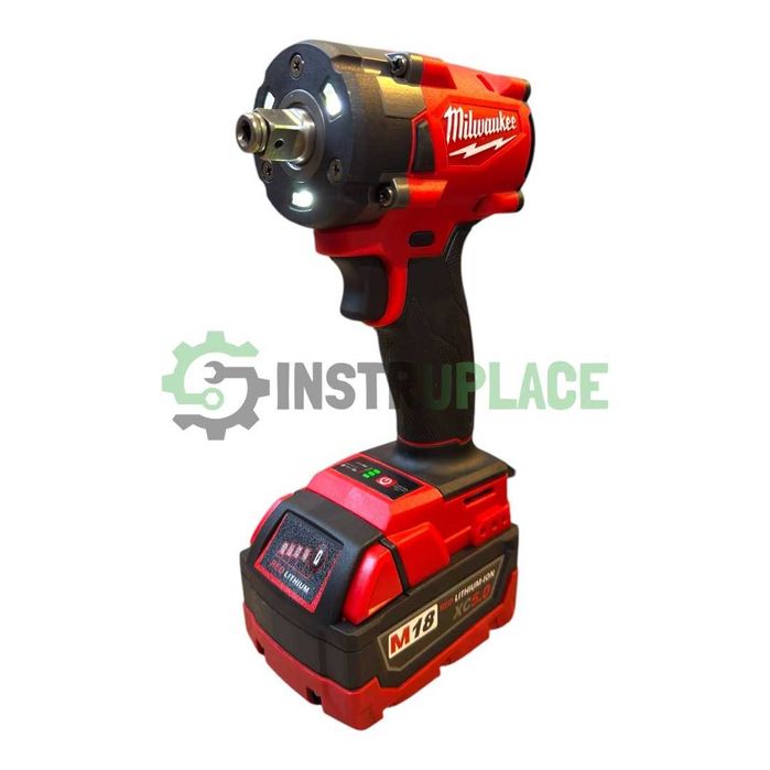 Акумулаторен БЕЗЧЕТКОВ Гайковерт milwaukee 18v 5ah
