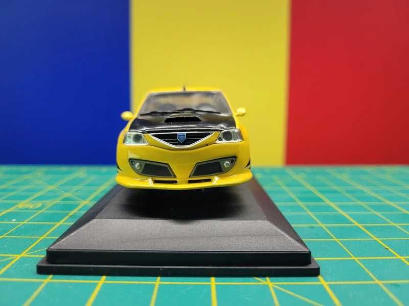 Macheta Dacia Logan Tuning 2005, scara: 1/43