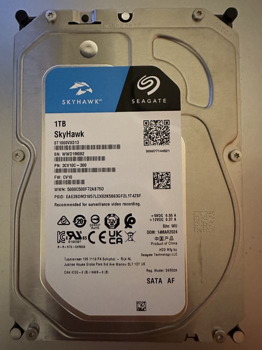 Seagate SkyHawk Surveillance 1TB