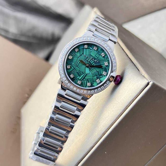 Автоматичен дамски часовник Bvlgari Lvcea 33 mm