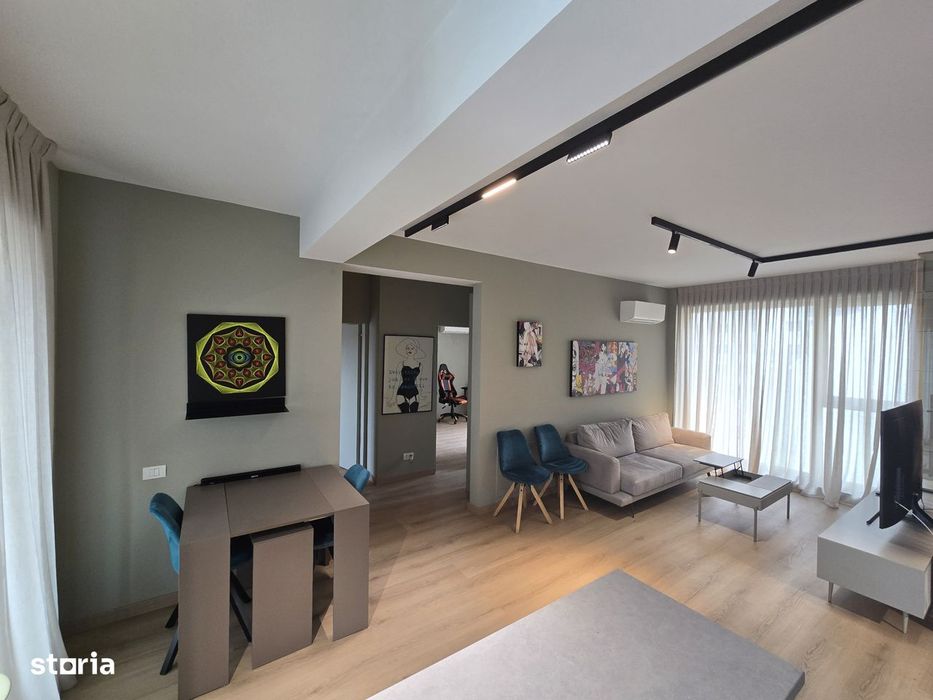Apartament 3 camere Domenii bloc 2025 parcare subterana incalzire pard