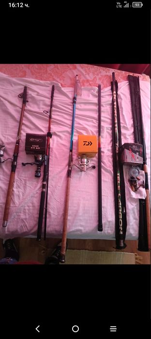 Карбонови спининги/въдици макари