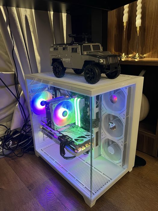 Геймърски компютър Ryzen 7 5800x + Rx 7800 XT 16GB - 32GB RAM