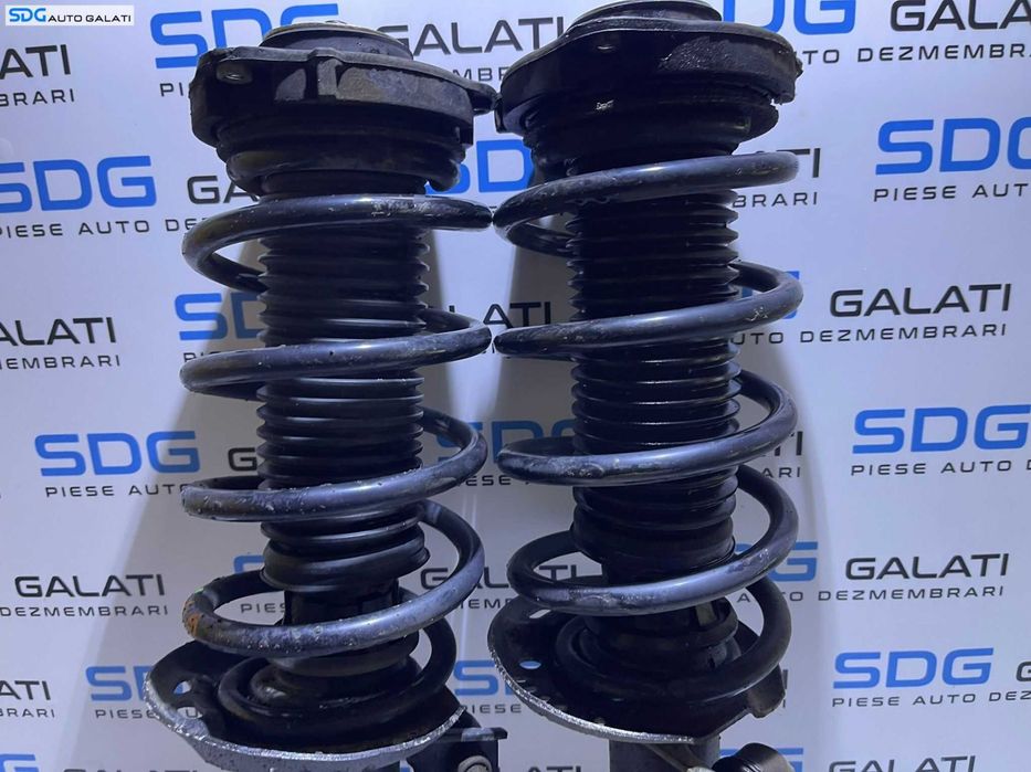 Set Telescoape Amortizoare Fata Stanga Dreapta Complete Cu Arcuri si Flanse Skoda Superb 2 2008 - 2015 Cod 3C0413031AT
