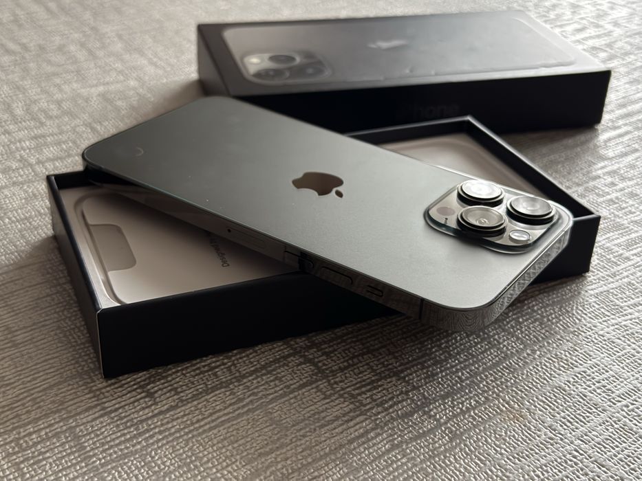 iPhone 13 Pro Max 256GB Graphite – Като НОВ, 100% Батерия.