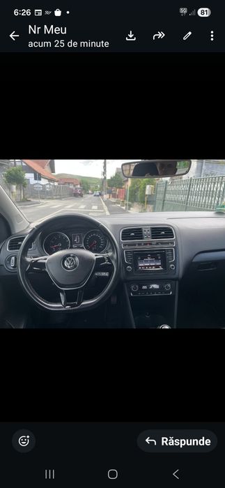 Volkswagen polo benzina fab 2015