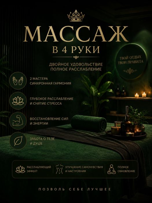 Расслабляющий массаж с выездом