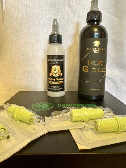 Безжична машинка за ТАТУИРАНЕ Dragonhawk+подарък