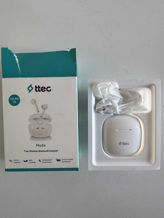 Чисто нови безжични слушалки Ttec