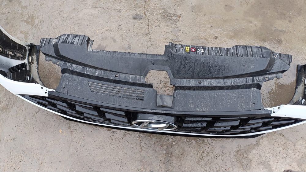 Передний бампер хундай соната