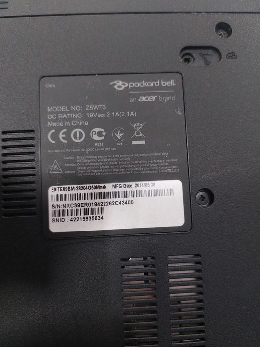 Acer Packard Bell