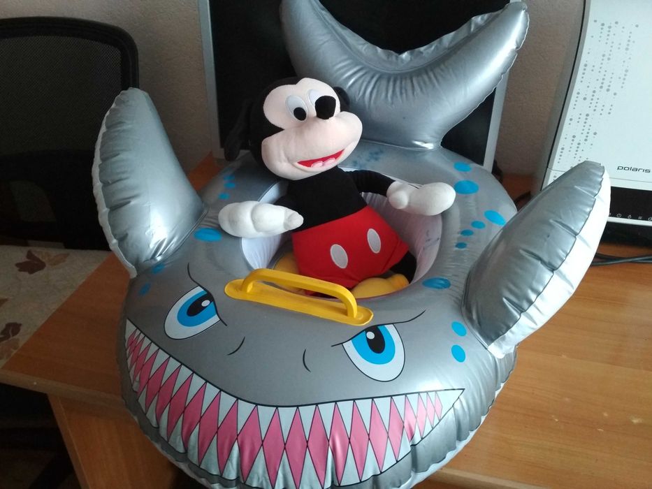 надувной баллон для плавания для ребёнка!