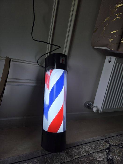 Barber pole вывеска