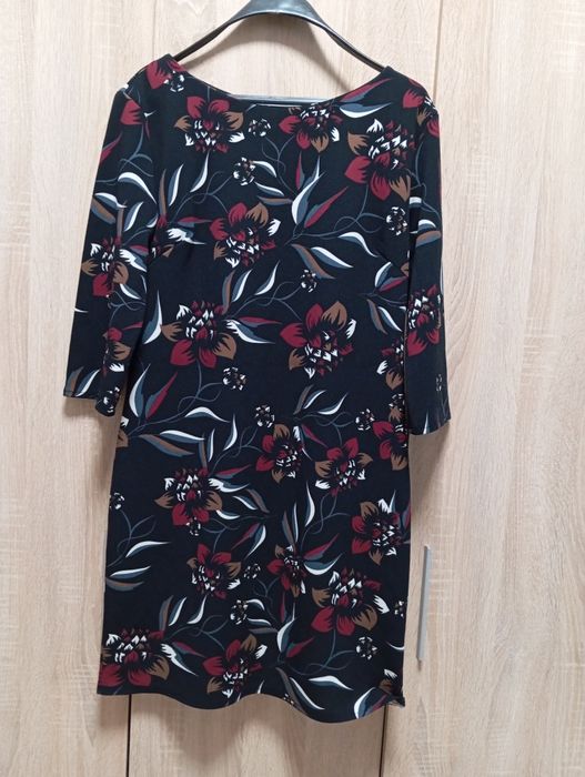 Флорална дамска рокля, L размер