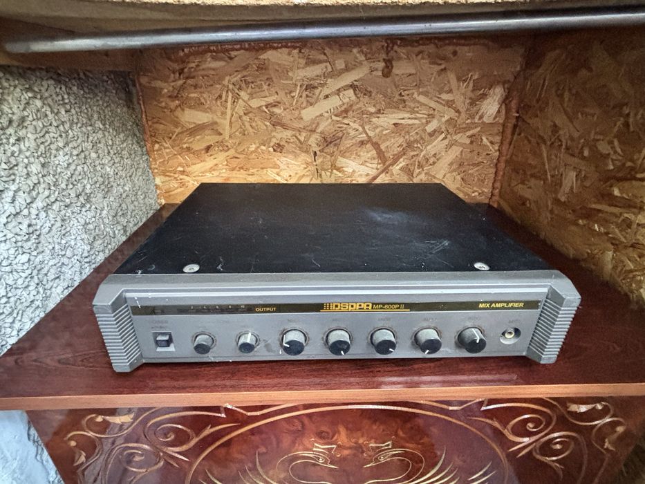 DSPPA MP-600P II микшер-күшейткіші.
