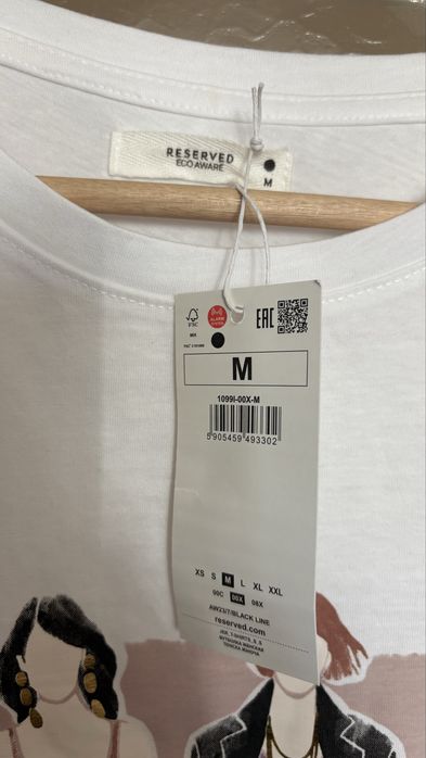 Тениски Reserved, Stradivarius р-р М нови с етикет
