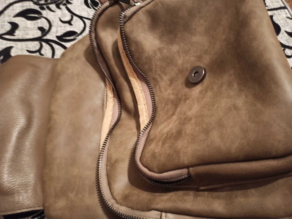 Рюкзак кофейного цвета