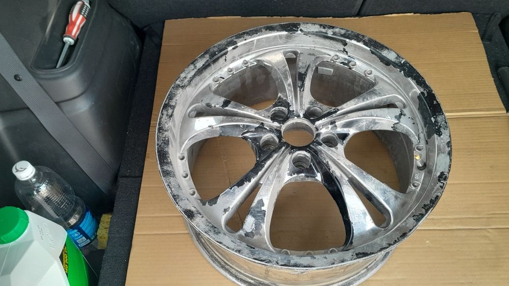 Диск бу титановый 18 радиус