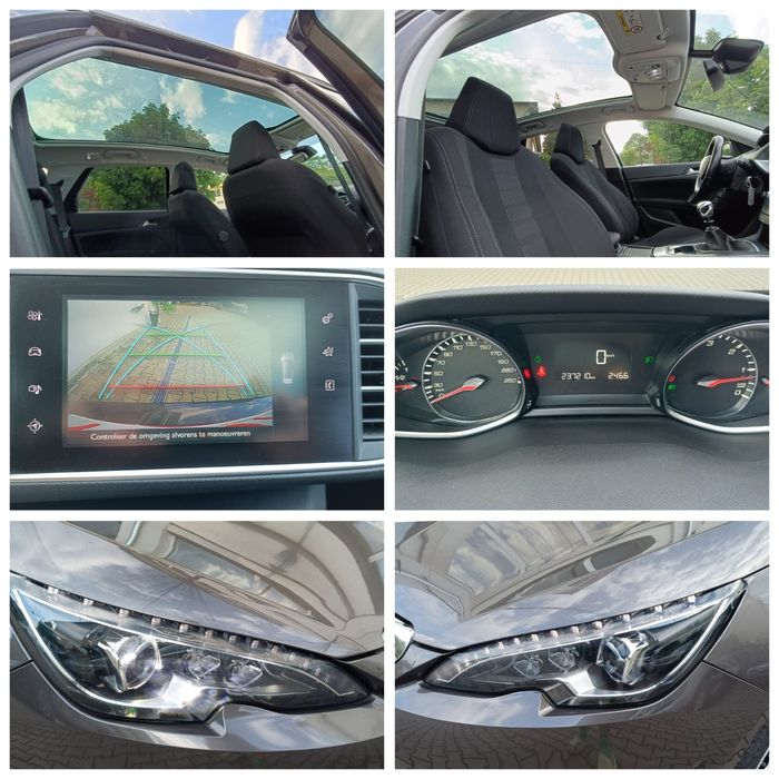 Peugeot 308 2015 / 11 Euro 6 Led Navi Panoramic 1.6 Hdi  120 cp 6+1 trepte