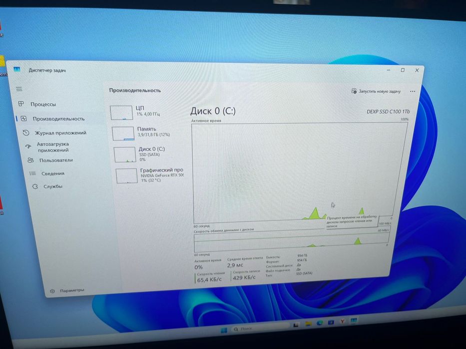 Core i5 12400ff/32 ozu/rtx 5060/ssd 1 tb