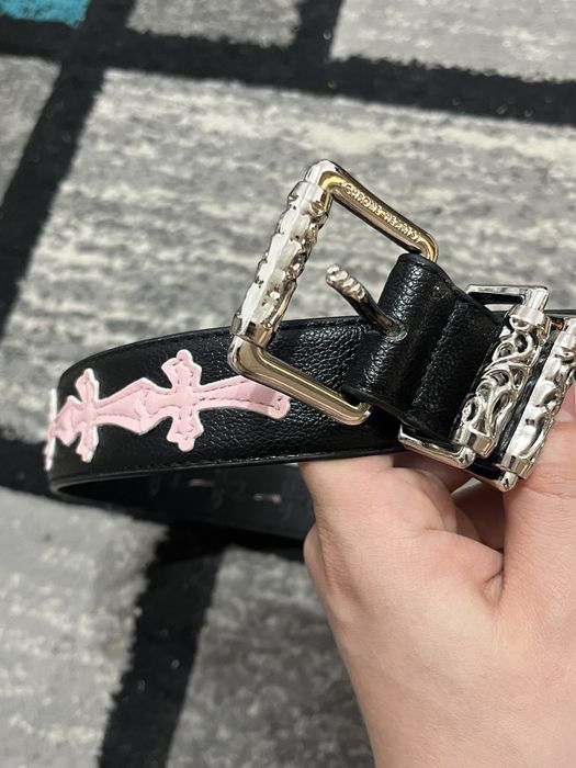 Curea Chrome Hearts Pink Cross Noua 110cm