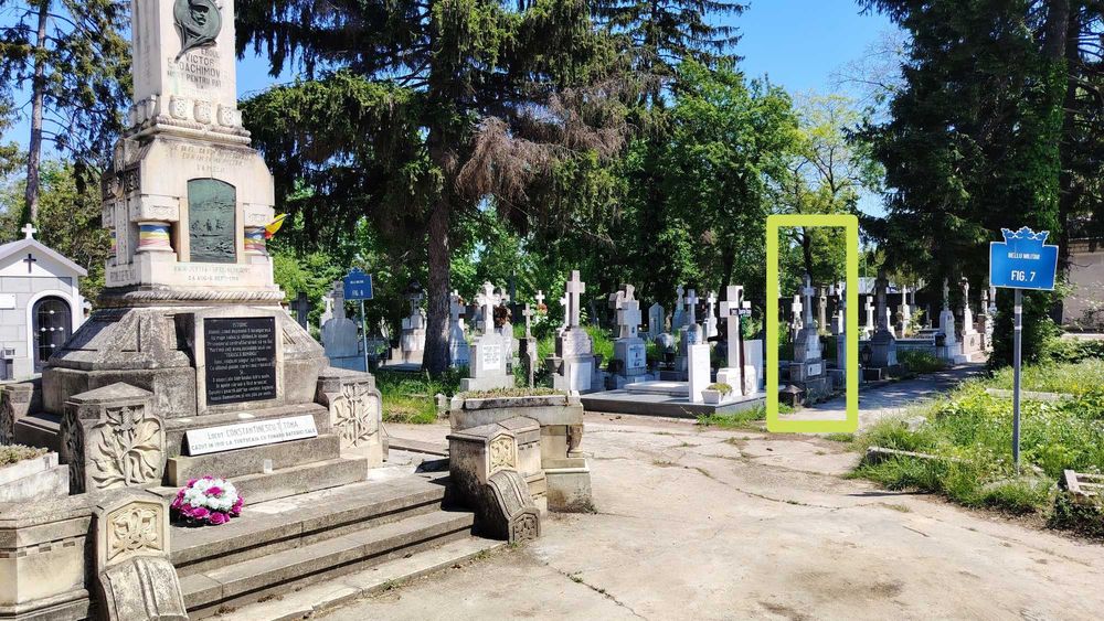 Loc de veci Cimitirul Bellu Militar