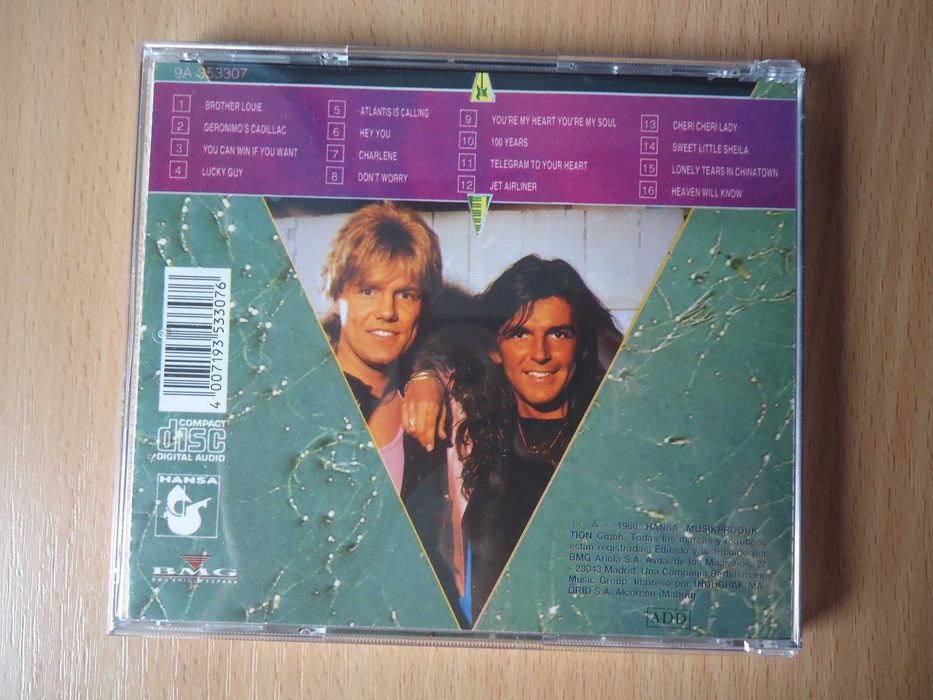 Modern Talking Greatest Hits Mix CD 1988 (Spain)
