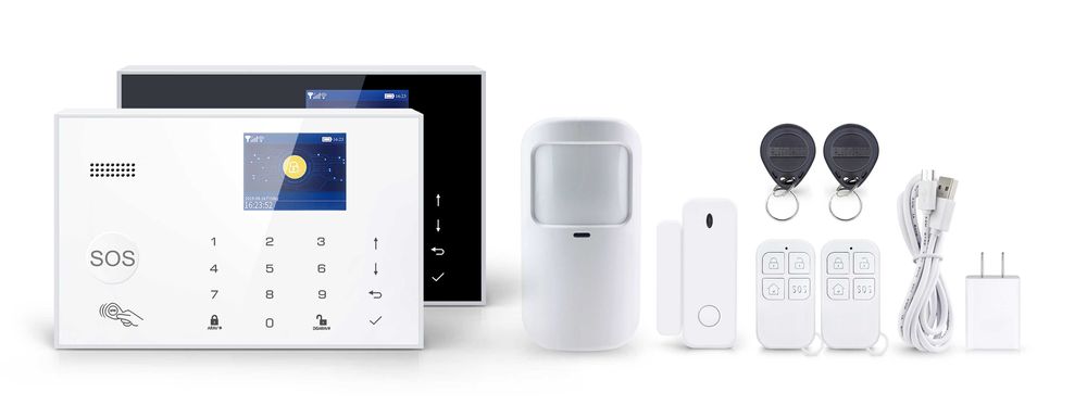 Смарт WiFi, Gsm алармена система за дома и офиса. Tuya, Smartlife