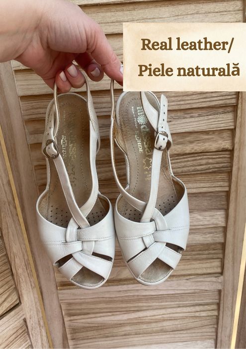 Sandale piele naturală 38