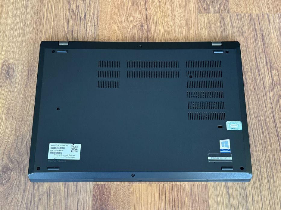 15.6' Touch Xeon W-10855M Lenovo ThinkPad P15V 16GB DDR4/256GB/Nvidia