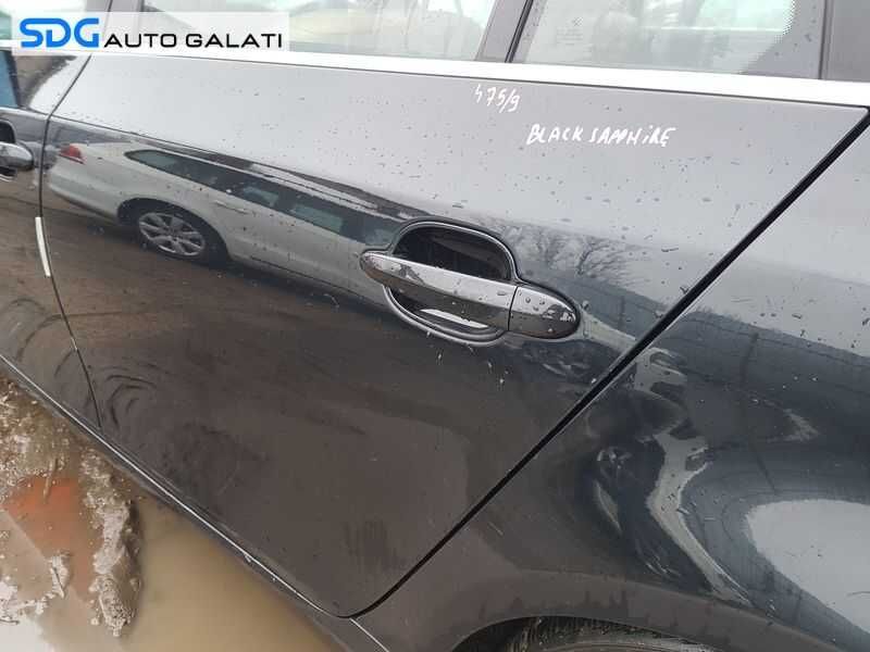 Usa Portiera Stanga Spate Dezechipata BMW Seria 5 E61 Touring 2003 - 2010 Culoare 475/9 Black Sapphire Metallic