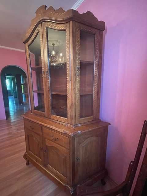 Сервант натуральное розовое дерево (палисандр)