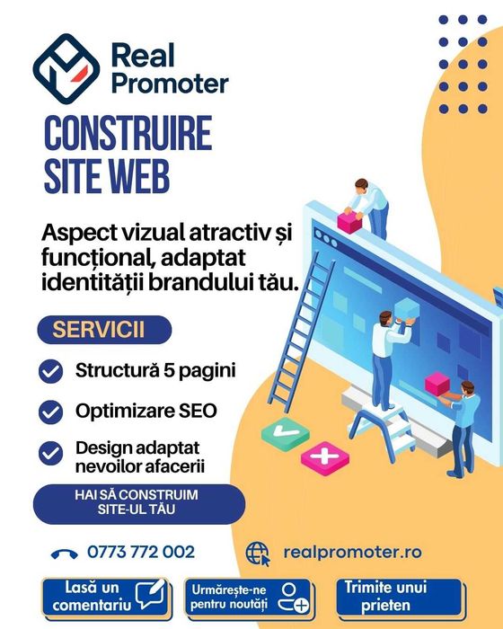 Creare Website și Reclame Google/Facebook - Firmă locală din Galați