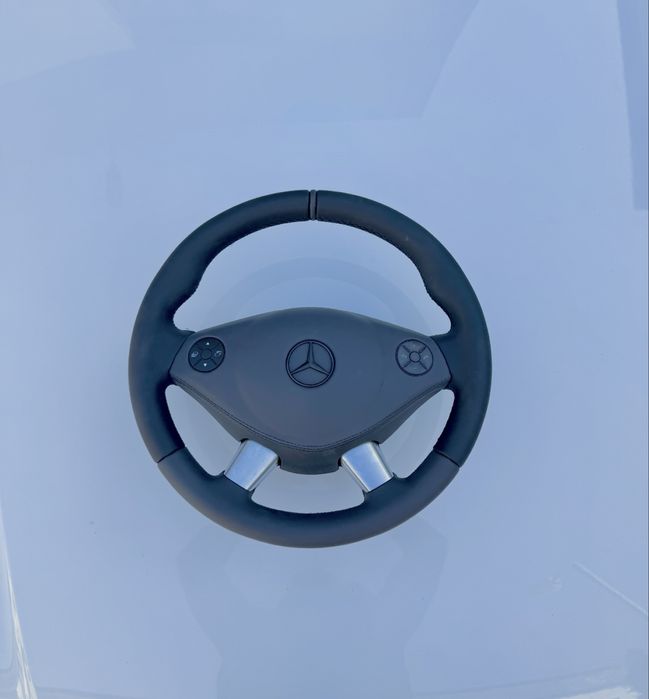 Volan cu crom si airbag din piele Mercedes Sprinter 906 facelift 2017