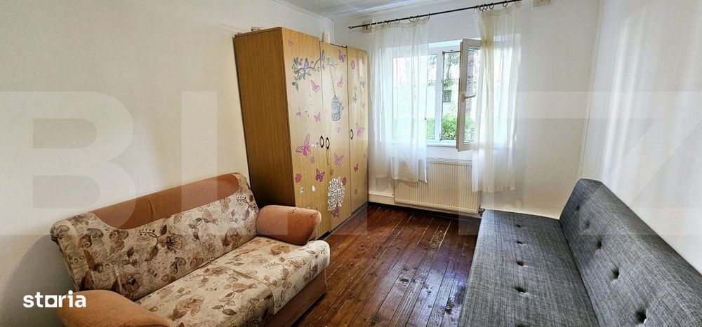Apartament cu 3 camere, parter -Sf.Gheorghe