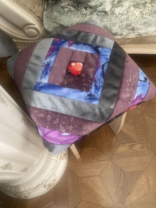 Велюр лазерный серый.