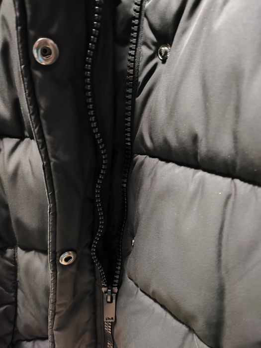 Зимно черно яке H&M, размер S