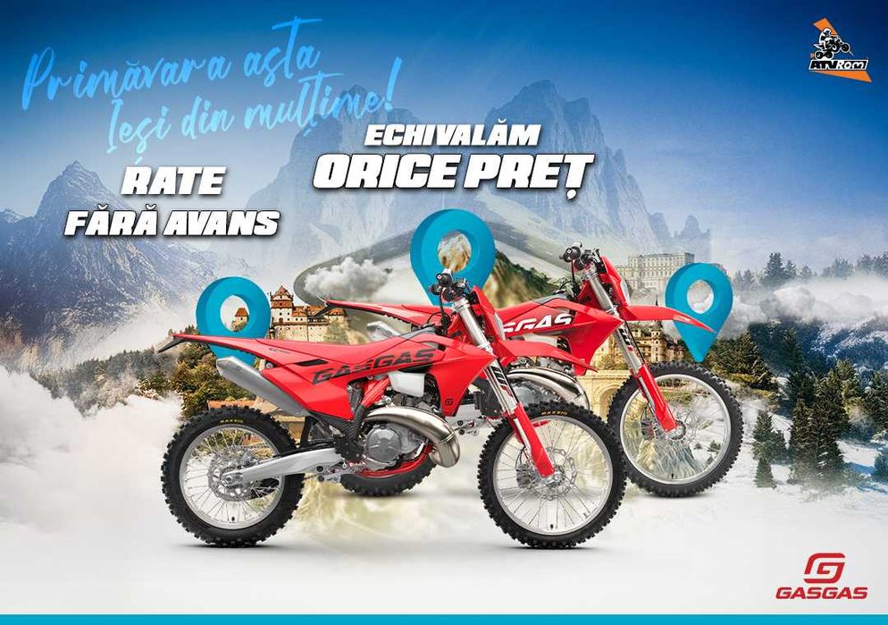 Motociclete GASGAS (Finantare flexibila)