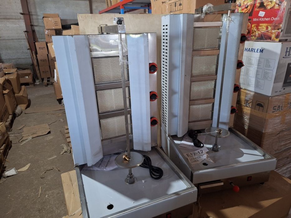 Дюнер машина на газ професионален- CE с долен мотор-