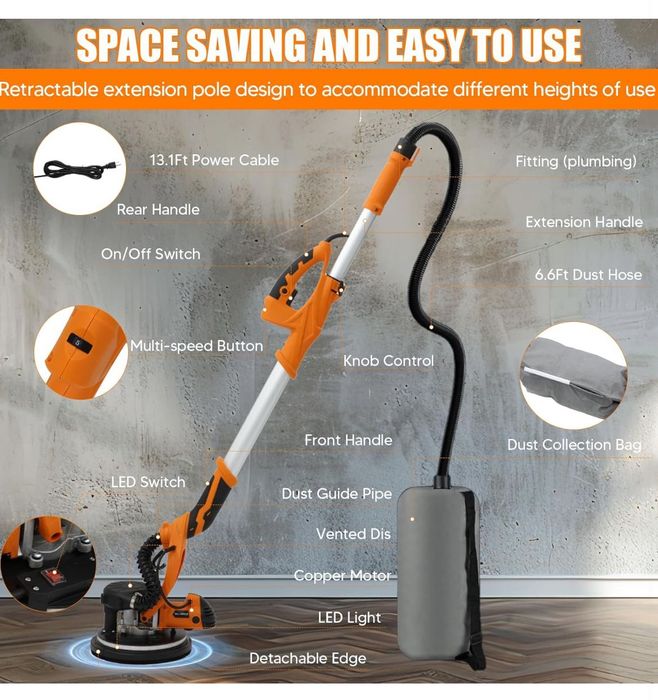 Шлайфмашина (жираф) за стени Drywall