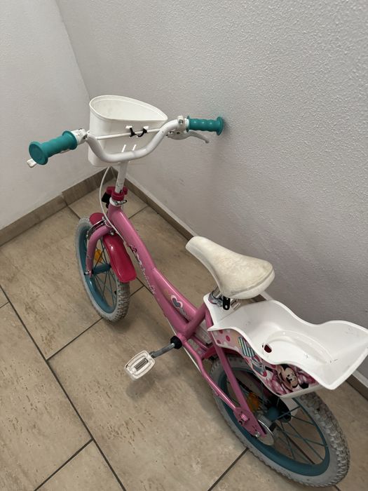 Bicicleta copii (fetite) cu roti ajutatoare