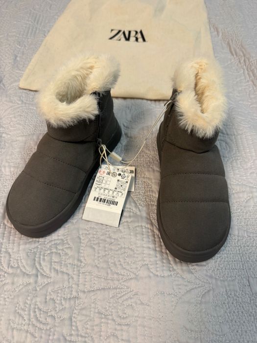 Зимни топли ботушки ZARA