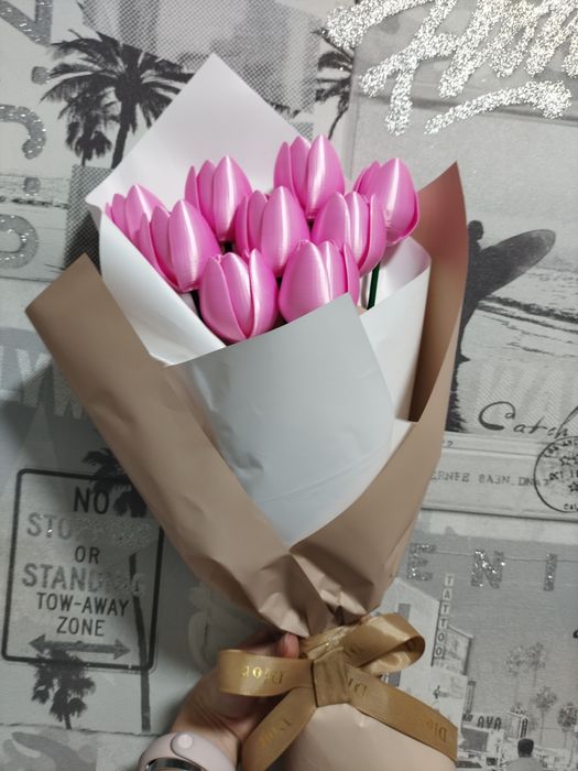 Букеты тюльпанов к 8 марта