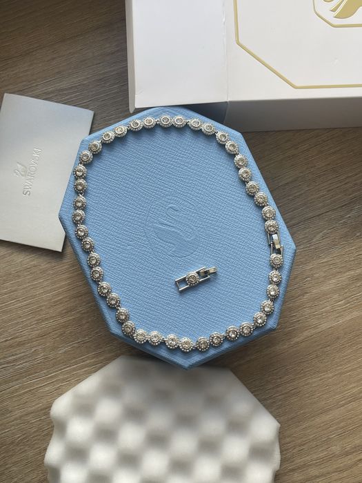 Swarovski - колие Angelic / Сребърен модел ( Нов с всички опаковки )