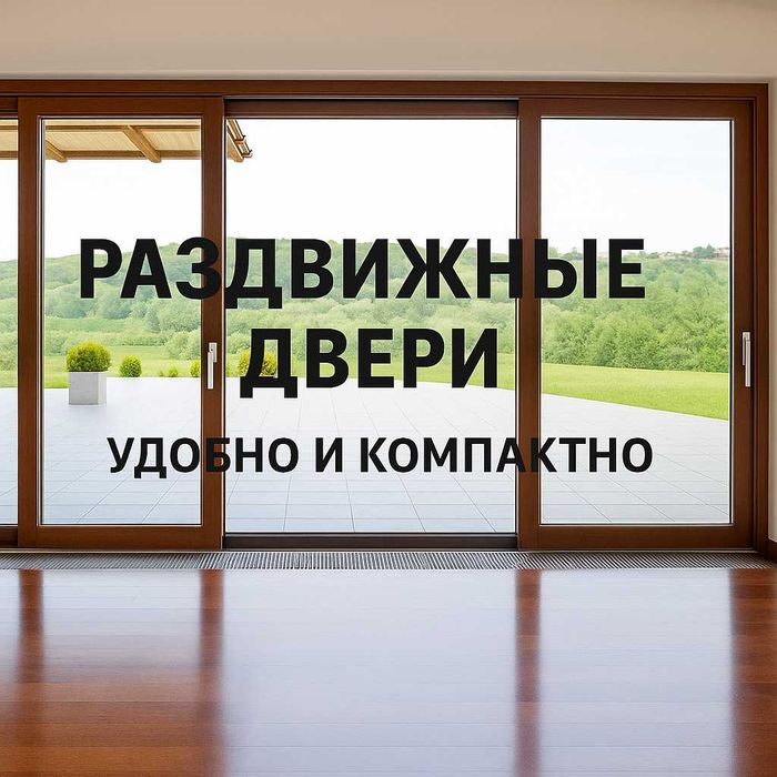 Пластиковые окна и двери Akfa romlar Раздвижные двери Termo