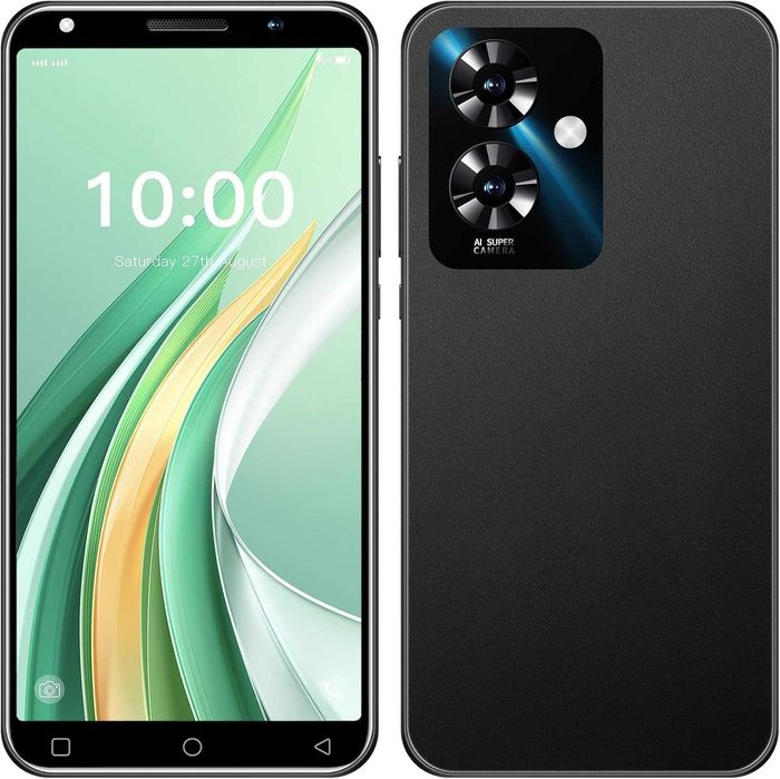 Мобилен телефон Note 60, 5.0'' HD дисплей, две SIM карти, отключен